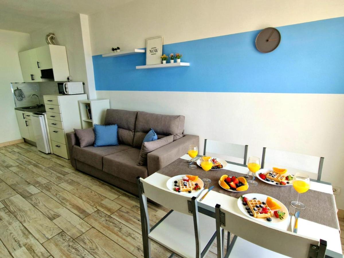 Lovely Blue Studio With Ocean View And Pool, Paraiso 918 Costa Adeje  Esterno foto