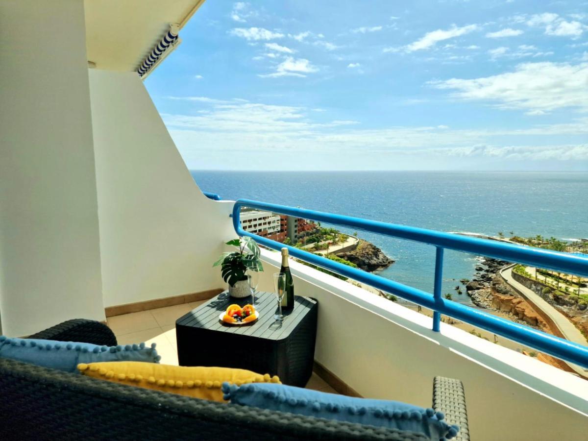 Lovely Blue Studio With Ocean View And Pool, Paraiso 918 Costa Adeje  Esterno foto